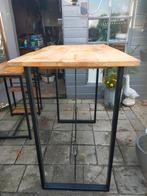 Massief houten bartafel - 70x130x116 cm, Ophalen, Gebruikt