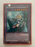 Dark Magician Girl the Dragon Knight yugioh Secret Rare, Verzenden, Zo goed als nieuw, Losse kaart
