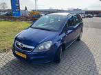 Opel Zafira 1.8 2007 Blauw, Auto's, Stof, Zwart, 4 cilinders, Blauw