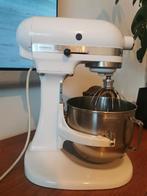 KitchenAid K5SSWH Heavy Duty Mixer, Witgoed en Apparatuur, Keukenmixers, 4 liter of meer, Gebruikt, 3 snelheden of meer, Ophalen of Verzenden