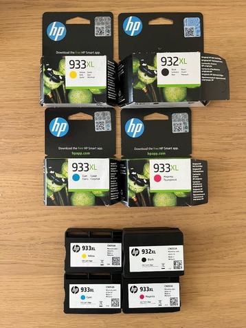 2 sets cartridges (multipack) voor HP 6/7-serie (932/933 XL) beschikbaar voor biedingen