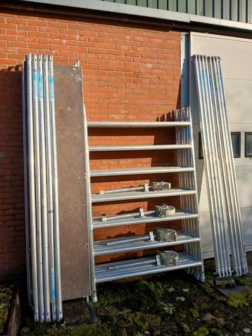 Euroscaffold rolsteiger 7.2 meter werkhoogte 135x250cm  beschikbaar voor biedingen