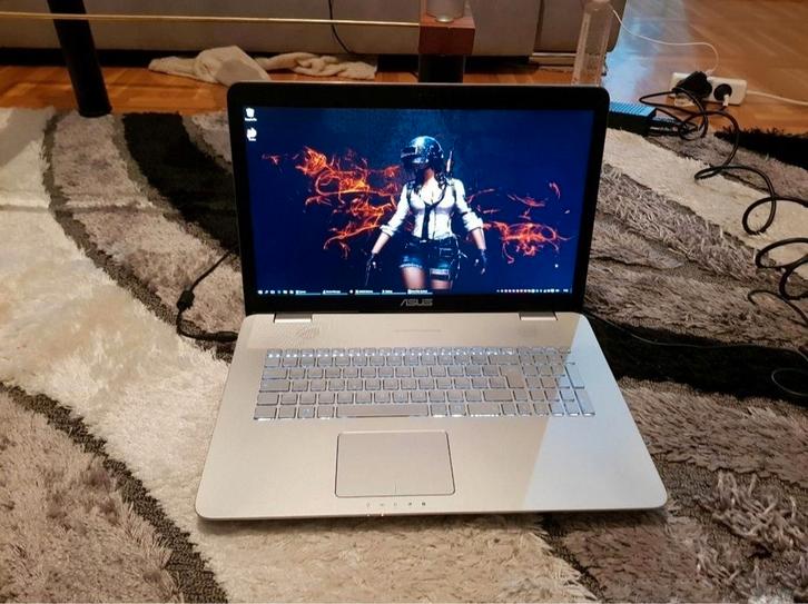 Asus i7 - 17,4 inch, Computers en Software, Windows Laptops, Zo goed als nieuw, 17 inch of meer, SSD, 2 tot 3 Ghz, Ophalen of Verzenden