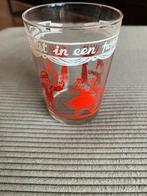 Oud kinderglaasje met tekst. Jaren 60, Ophalen of Verzenden, Frisdrankglas