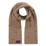 Fabienne chapot sjaal bruin met hartjes. Nieuw, Ophalen of Verzenden, Nieuw, Maat 38/40 (M), Sjaal