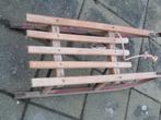 houten  slee, Gebruikt, Hout, Ophalen