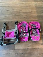 Duo- poppenkinderwagen, Kinderen en Baby's, Speelgoed | Poppen, Ophalen, Gebruikt, Overige typen