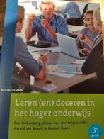 Astrid ter Braak - Leren (en) doceren in het hoger onderwijs, Sociale wetenschap, Ophalen of Verzenden, Zo goed als nieuw, Astrid ter Braak; Ton Kallenberg; Gerard Baars; Linda van der...
