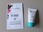maskertje CLARINS + sample dagcrème, Ophalen of Verzenden, Nieuw, Gehele gezicht, Verzorging