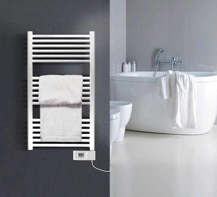 Thermrad Basic-E elektrische handdoekradiator 500W, Doe-het-zelf en Verbouw, Verwarming en Radiatoren, Nieuw, Radiator, 200 tot 500 watt