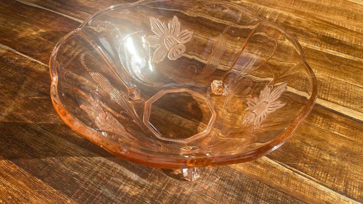 Fruitschaal, Antiek en Kunst, Antiek | Glas en Kristal, Ophalen of Verzenden