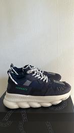 Versace Chain Reaction Sneakers maat 43, Kleding | Heren, Schoenen, Ophalen of Verzenden, Gedragen, Blauw, Sneakers of Gympen