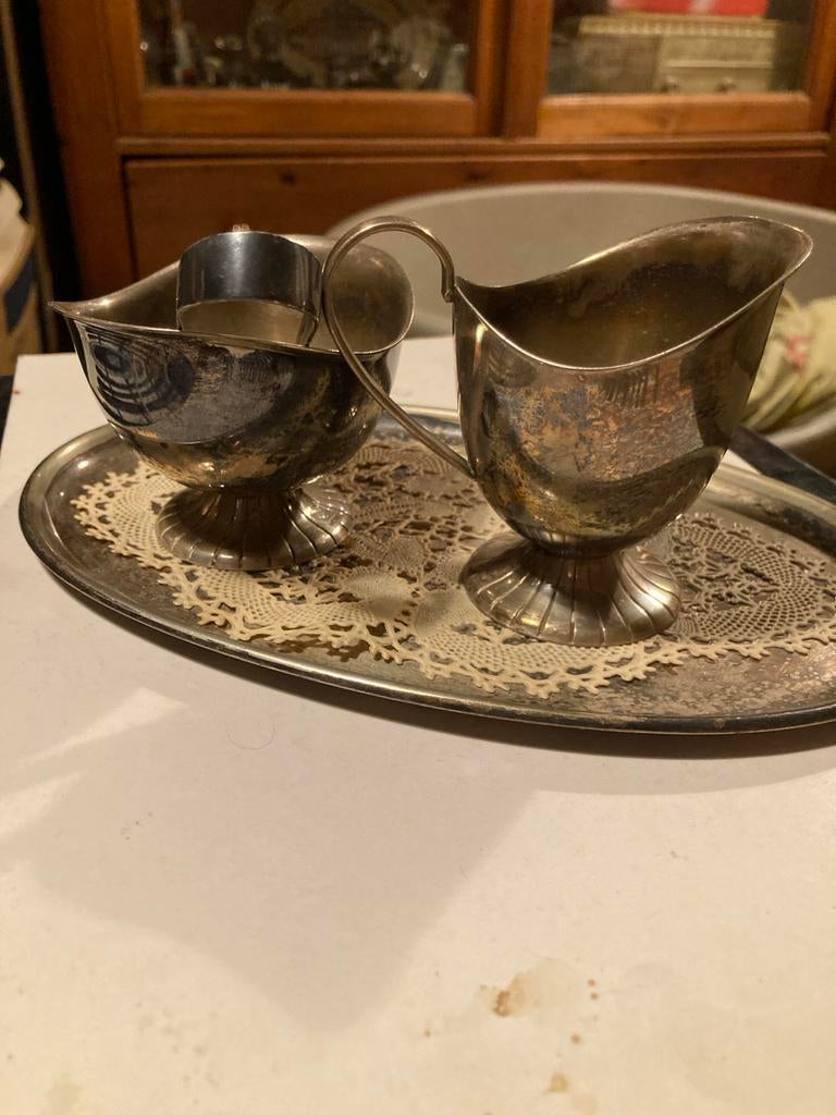 Douwe Egberts Roomstel - Vintage, Ophalen of Verzenden