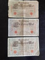 3. Duitsland Reichsbanknote 1000 Mark bankbiljet 1910, Postzegels en Munten, Bankbiljetten | Europa | Niet-Eurobiljetten, Ophalen of Verzenden