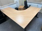 Groot hoekbureau 240x200 cm, Huis en Inrichting, Bureaus, Ophalen, In hoogte verstelbaar, Gebruikt, Bureau