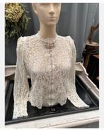 Prachtig dames blouse kant feest, met gratis speld=haarspeld, Ophalen of Verzenden, Zo goed als nieuw, X, X