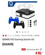 QWARE GAMING STARTER KIT (NIEUW), Nieuw, PlayStation 5, Voeding, Oplader of Kabel, Ophalen of Verzenden
