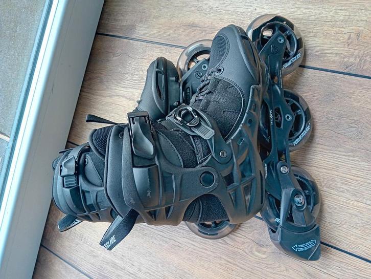 Powerslide Phuzion Argon Black 100 maat 41, Sport en Fitness, Skeelers, Zo goed als nieuw, Ophalen of Verzenden