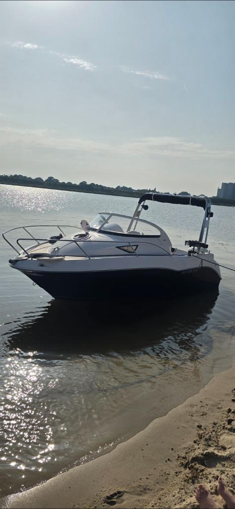 Quicksilver 540 Cabin 2005 Consoleboot, Watersport en Boten, Vis- en Consoleboten, Gebruikt, 70 pk of meer, 3 tot 6 meter, Benzine