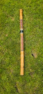 Didgeridoo bamboo handbeschilderd, Muziek en Instrumenten, Ophalen of Verzenden, Zo goed als nieuw