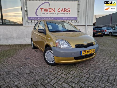 Toyota Yaris 1.0-16V VVT-i Terra 5drs org km 50091 nap, Auto's, Oldtimers, Particulier, Te koop, ABS, Airbags, Boordcomputer, Metallic lak