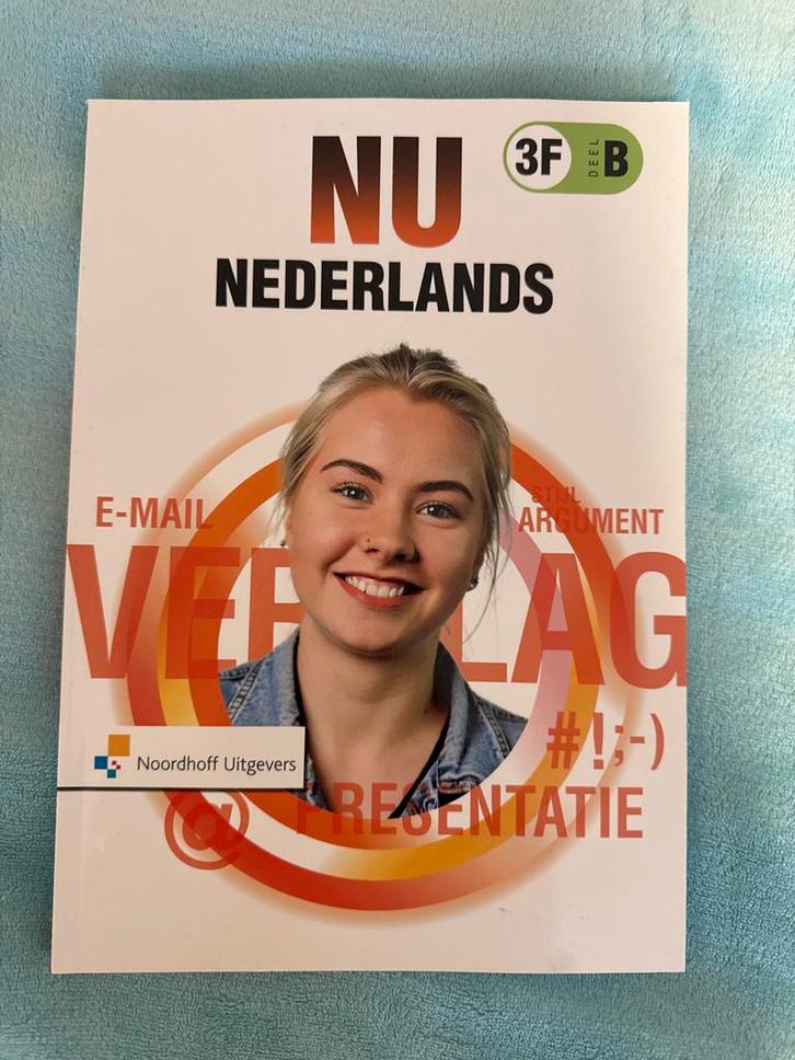 NU Nederlands 3F B - Leerboek, Boeken, Schoolboeken, Zo goed als nieuw, Nederlands, VMBO, Ophalen