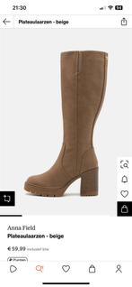 Anna Field plateaulaars beige, Kleding | Dames, Schoenen, Hoge laarzen, Anna Field, Beige, Nieuw