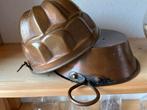 Koperen Pudding en bakvorm Set, Ophalen of Verzenden