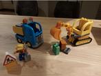 Duplo rups graafmachine 10812, Ophalen, Zo goed als nieuw, Duplo