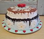 Taartplateau/afdekschaal/taartstolp Clayre & eef, Ophalen, Zo goed als nieuw, Taarten of Cupcakes, Bakvorm