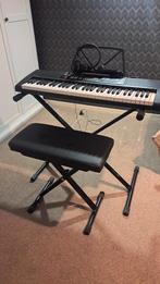 Keyboard met accessoires - Perfect voor beginners!, Overige merken, 61 toetsen, Ophalen of Verzenden, Zo goed als nieuw