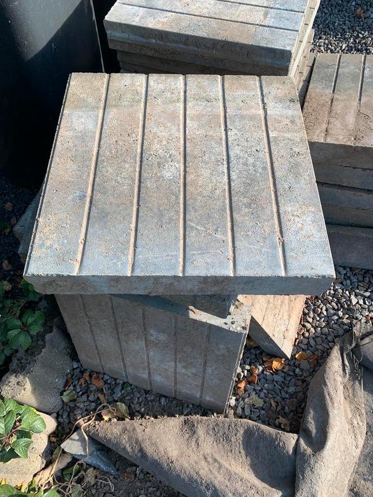 Palissade quadrobandjes GRATIS, Tuin en Terras, Bielzen en Borders, Gebruikt, Blok, 25 tot 50 cm, Minder dan 100 cm, Minder dan 25 cm