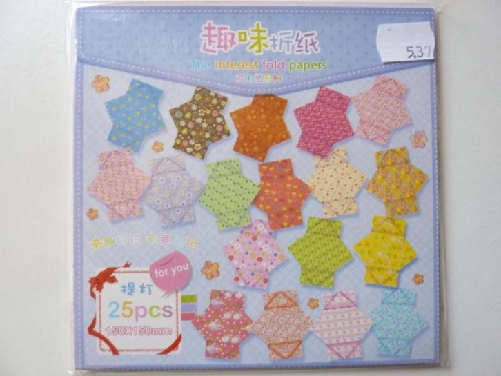 Vele soorten ORIGAMI PAPIER, Hobby en Vrije tijd, Knutselen, Nieuw, Ophalen of Verzenden