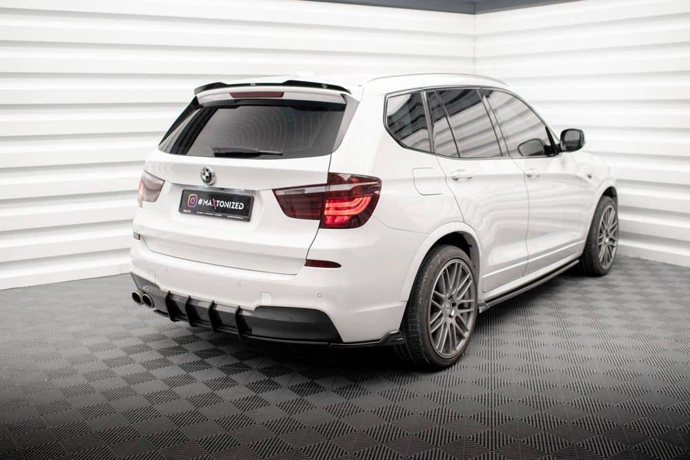 Voorlip spoiler sideskirt diffuser - BMW X3 M-Pack 10-14, Ophalen of Verzenden