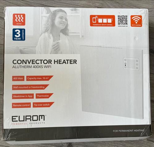 Convector Verwarming Eurom Alutherm 400XS wifi, Doe-het-zelf en Verbouw, Verwarming en Radiatoren, Nieuw, Kachel, 200 tot 500 watt