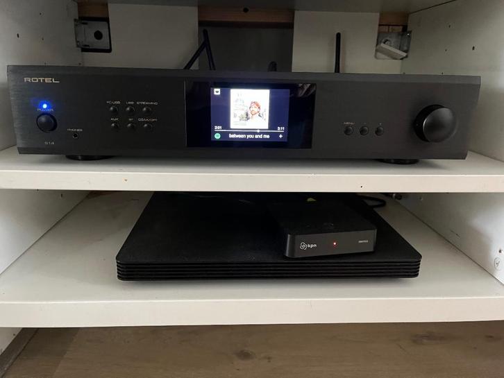 Rotel s14 netwerkstreamer, Audio, Tv en Foto, Versterkers en Receivers, Zo goed als nieuw, 120 watt of meer, Overige merken, Ophalen