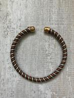 Handgemaakte gedraaide koperen armband uit India, Ophalen of Verzenden, Nieuw, Overige materialen