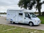 Mooie Bürstner 585T van 2004 op Fiat Ducato chassis 140PK, Caravans en Kamperen, Campers, Airbags, Luifel, Ringverwarming, Fiat
