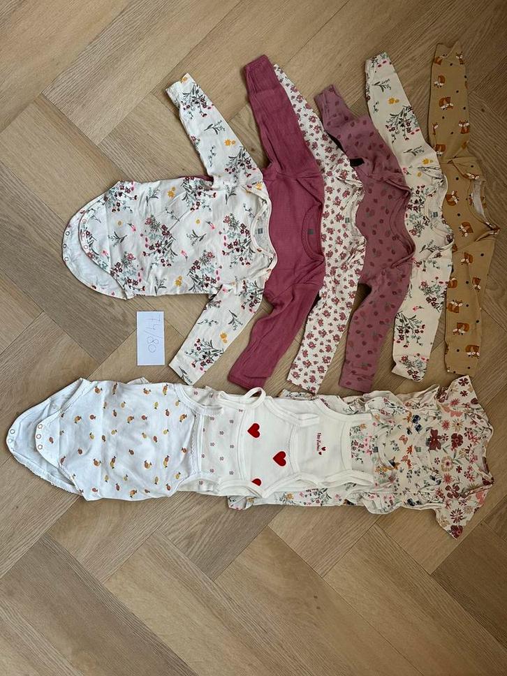 Groot pakket meisjes kleding, maat 74/80, Kinderen en Baby's, Kinderkleding | Kinder-kledingpakketten, Zo goed als nieuw, Ophalen