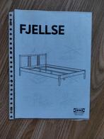 2 persoons bed 140x200, Huis en Inrichting, Slaapkamer | Bedden, Ophalen, Beige, 140 cm, 200 cm