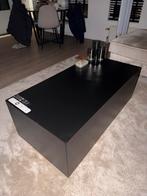 Zwarte Bloktafel 125x60 - Handgemaakt MDF, Huis en Inrichting, Tafels | Salontafels, Ophalen, Overige materialen, Gebruikt, 100 tot 150 cm