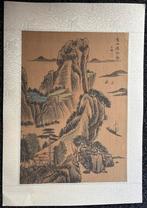 4 Chinese schilderijen op zijde?, Antiek en Kunst, Kunst | Niet-Westerse kunst, Ophalen of Verzenden
