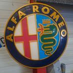 Alfa romeo lichtbak plaat Reliëf periode '72/ '2000, Verzamelen, Merken en Reclamevoorwerpen, Ophalen of Verzenden, Gebruikt, Lichtbak of (neon) lamp