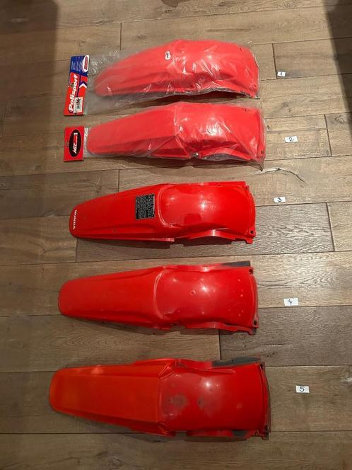 Achterspatbord rood Honda CR 125/250 '00-01, Motoren, Tuning en Styling, Ophalen of Verzenden