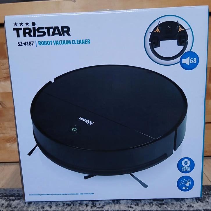 Robotstofzuiger Tristar SZ-4187, Witgoed en Apparatuur, Stofzuigers, Zo goed als nieuw, Robotstofzuiger, Minder dan 1200 watt