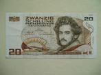 265. Oostenrijk, 20 schilling 1986 Daffinger., Postzegels en Munten, Bankbiljetten | Europa | Niet-Eurobiljetten, Los biljet, Oostenrijk