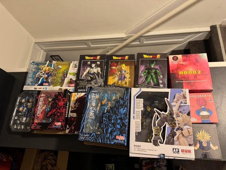 S.H. Figuarts Dragon Ball action figure lot, Kinderen en Baby's, Speelgoed | Actiefiguren, Zo goed als nieuw, Ophalen of Verzenden