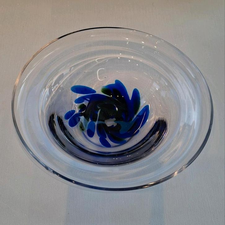 Zeldzame Murano "Spätterglas" Schaal, Antiek en Kunst, Antiek | Glas en Kristal, Ophalen of Verzenden