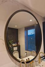 Badkamerspiegel met LED verlichting - Rond, Huis en Inrichting, Woonaccessoires | Spiegels, Ophalen, 100 tot 150 cm, Rond, Zo goed als nieuw
