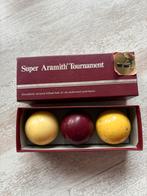 Vintage biljartballen set super Aramith België, Sport en Fitness, Biljarten en Poolen, Ophalen of Verzenden, Gebruikt, Keu of Ballen